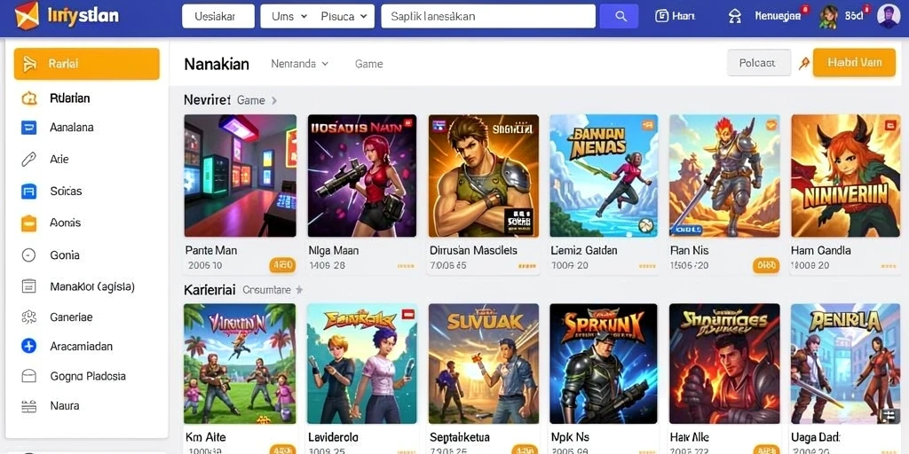 Sistem reward yang menarik dan memotivasi.