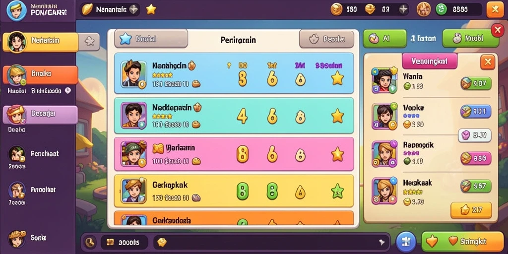 Mini game seru yang menambah keseruan gameplay.